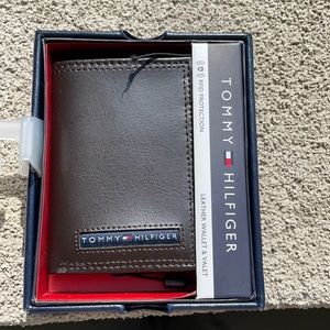 Brown Genuine Leather  Wallet by Tommy Hilfiger